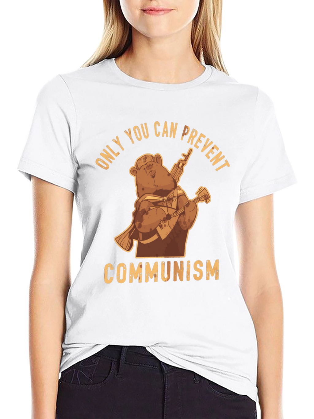 Only You Can Prevent Communism Bear T-Shirt