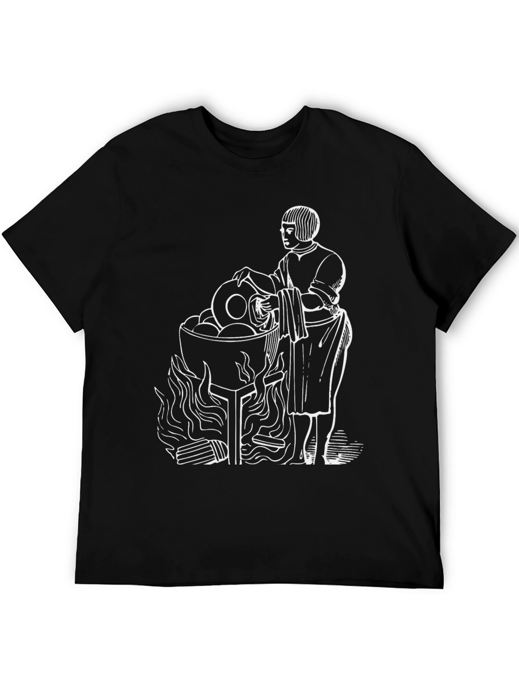 Medieval Dishwasher Graphic Tee