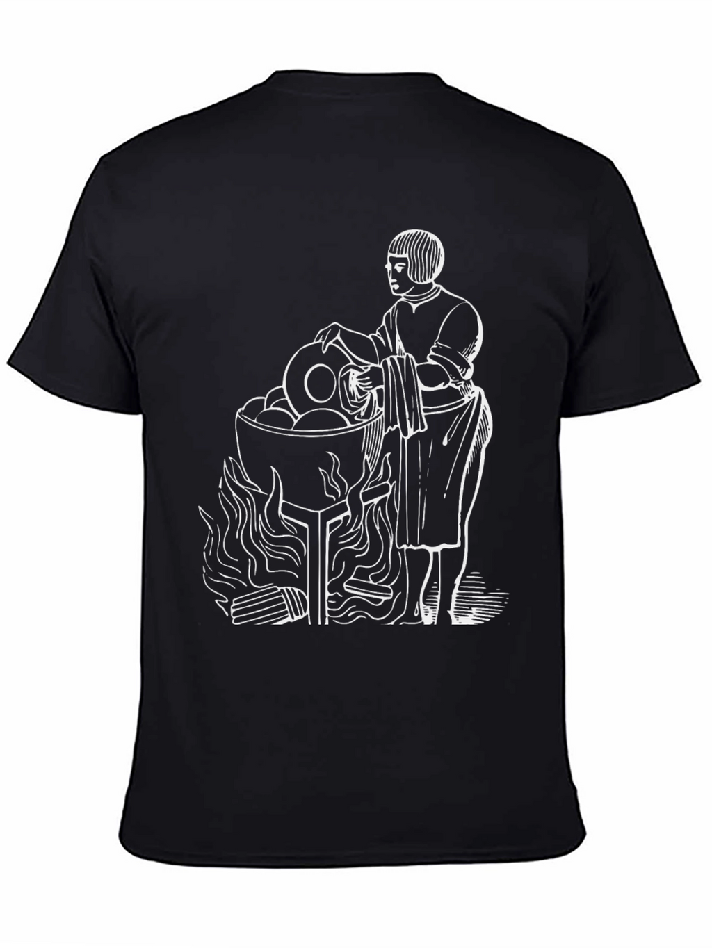 Medieval Dishwasher Graphic Tee