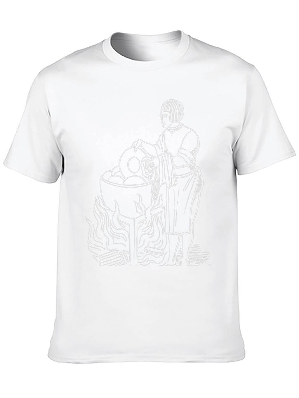 Medieval Dishwasher Graphic Tee