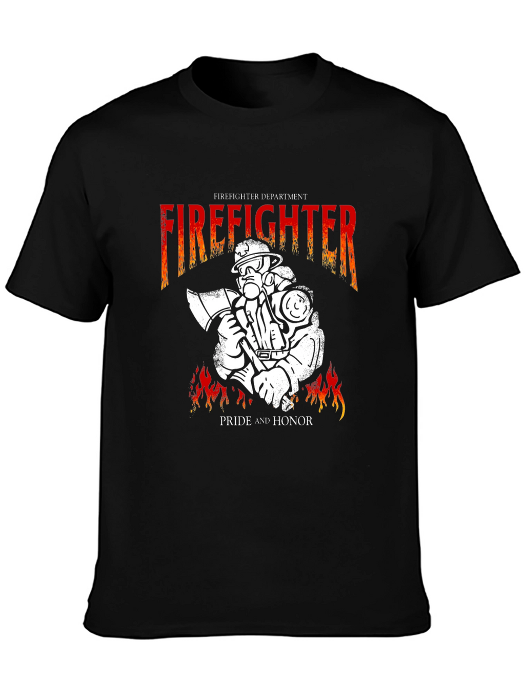 Firefighter Pride T-Shirt - Honor & Duty