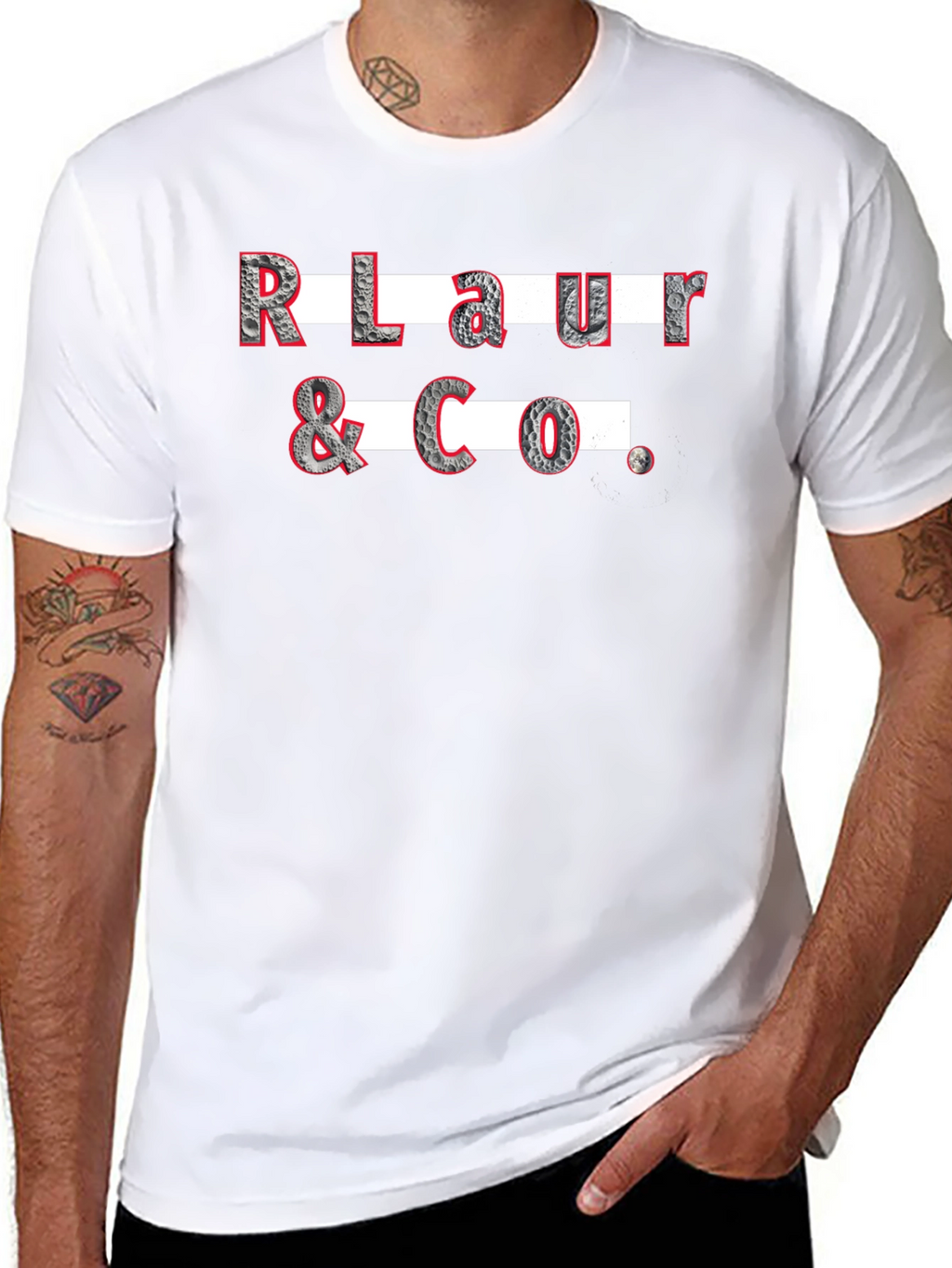 RLaur & Co. Graphic Tee - Modern Black T-Shirt