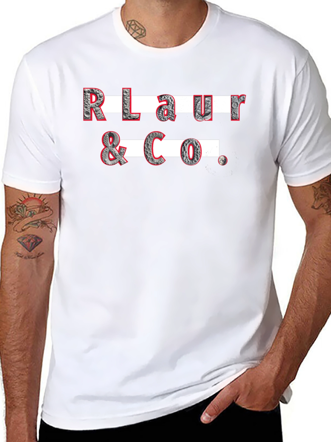 RLaur & Co. Graphic Tee - Modern Black T-Shirt