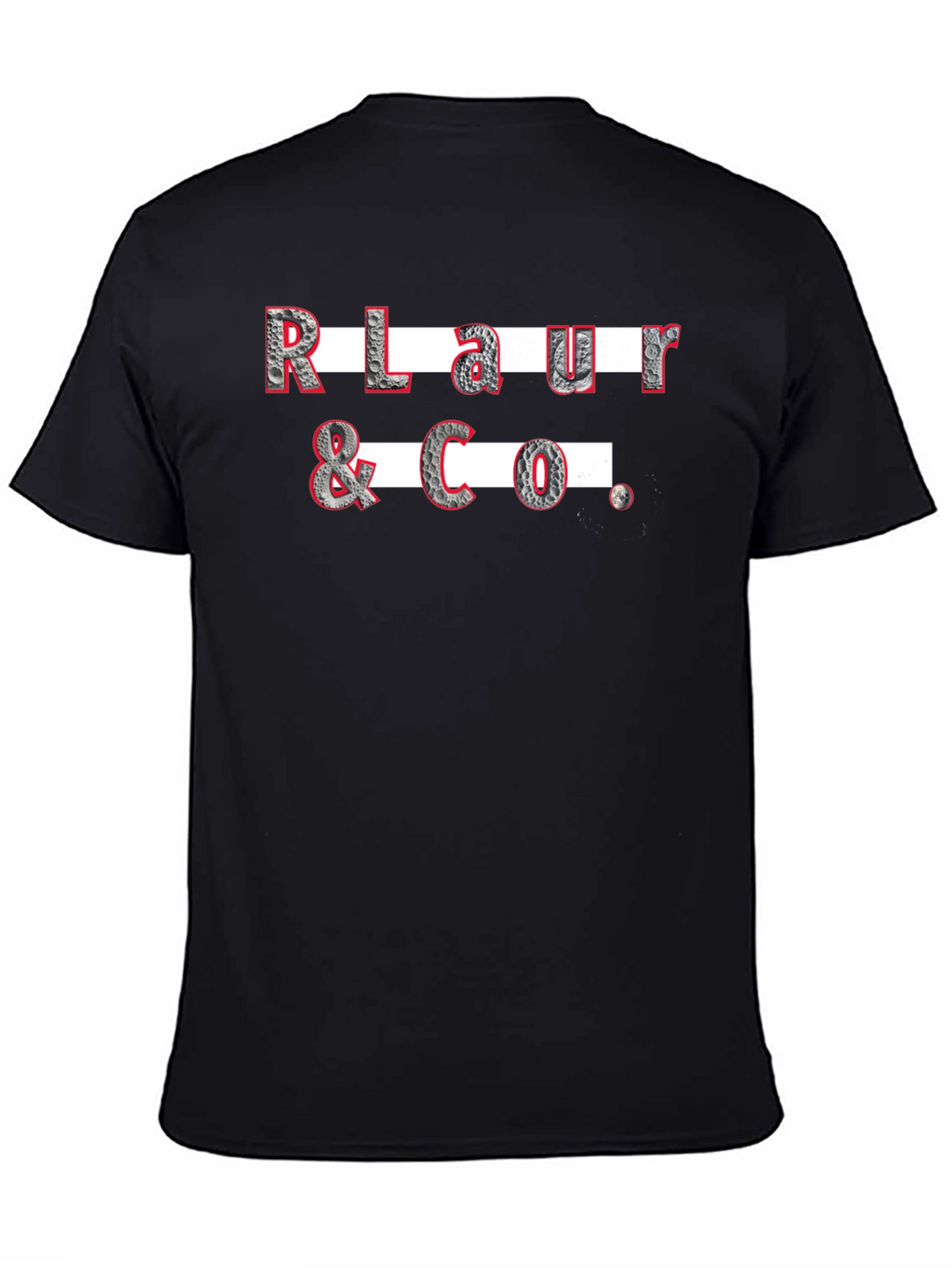 RLaur & Co. Graphic Tee - Modern Black T-Shirt