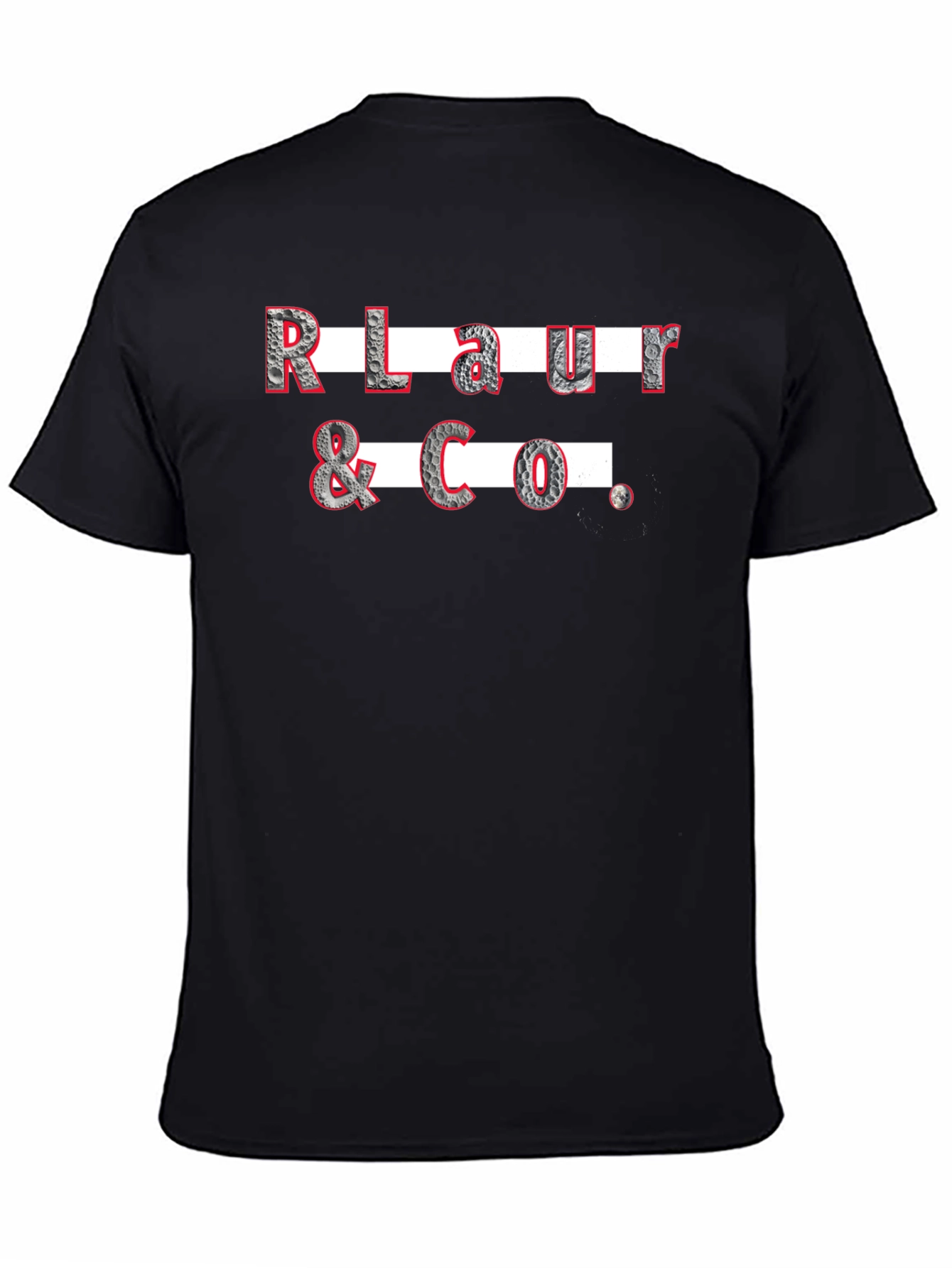 RLaur & Co. Graphic Tee - Modern Black T-Shirt
