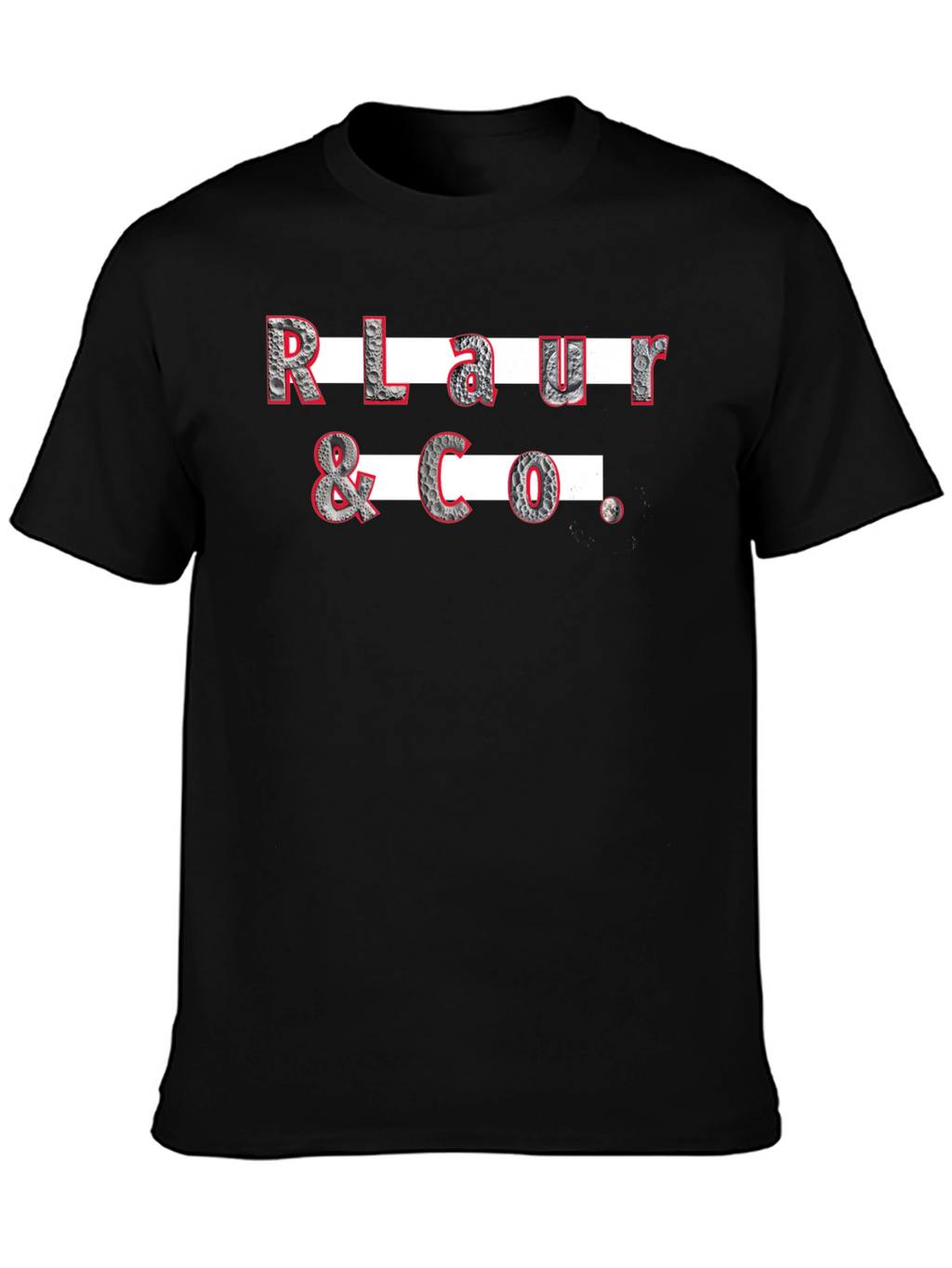 RLaur & Co. Graphic Tee - Modern Black T-Shirt