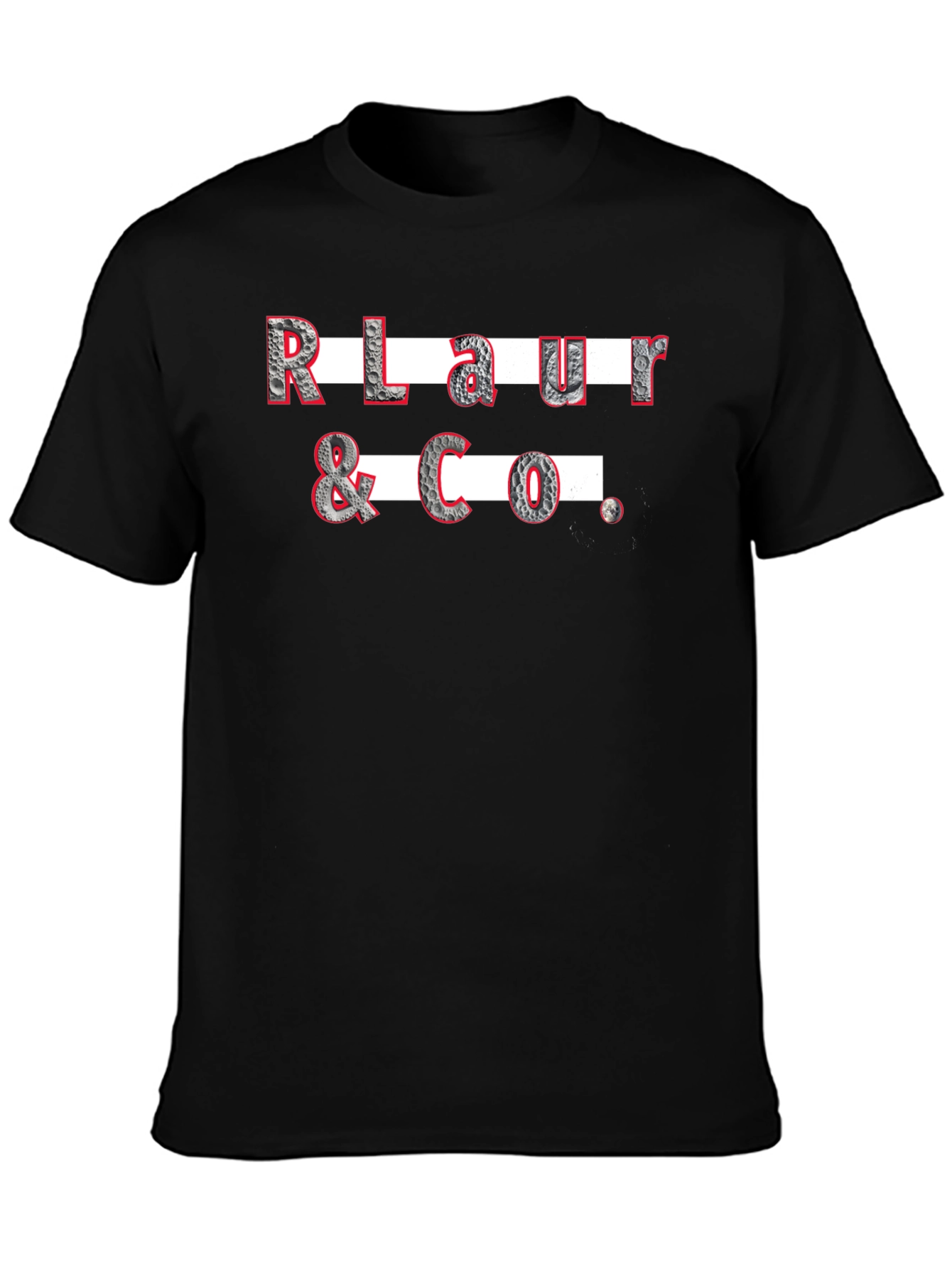 RLaur & Co. Graphic Tee - Modern Black T-Shirt