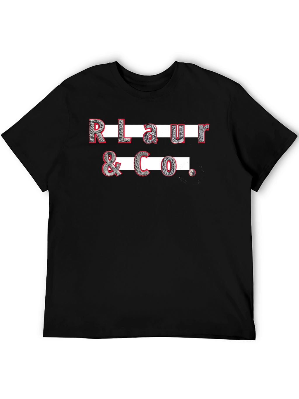 RLaur & Co. Graphic Tee - Modern Black T-Shirt