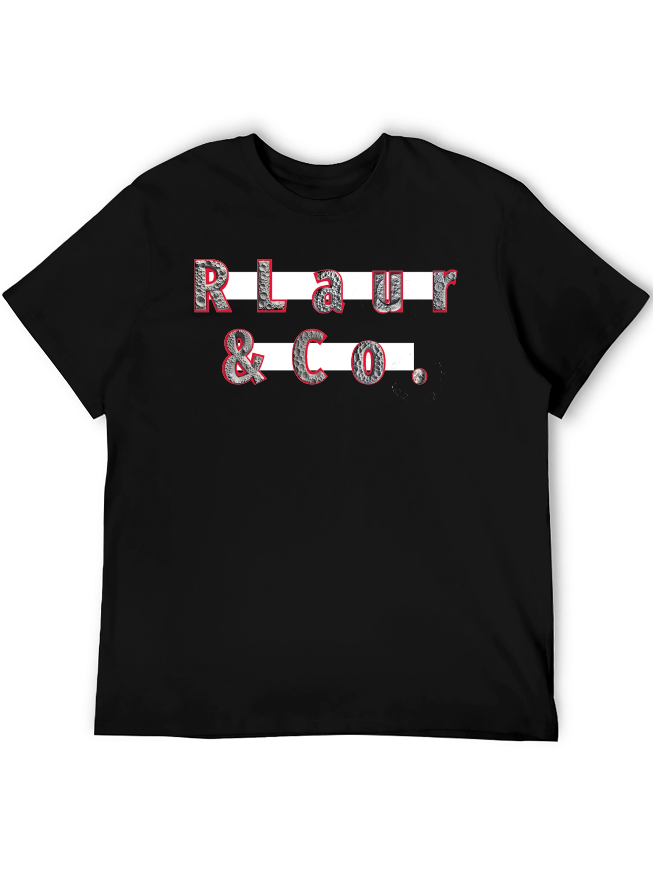 RLaur & Co. Graphic Tee - Modern Black T-Shirt