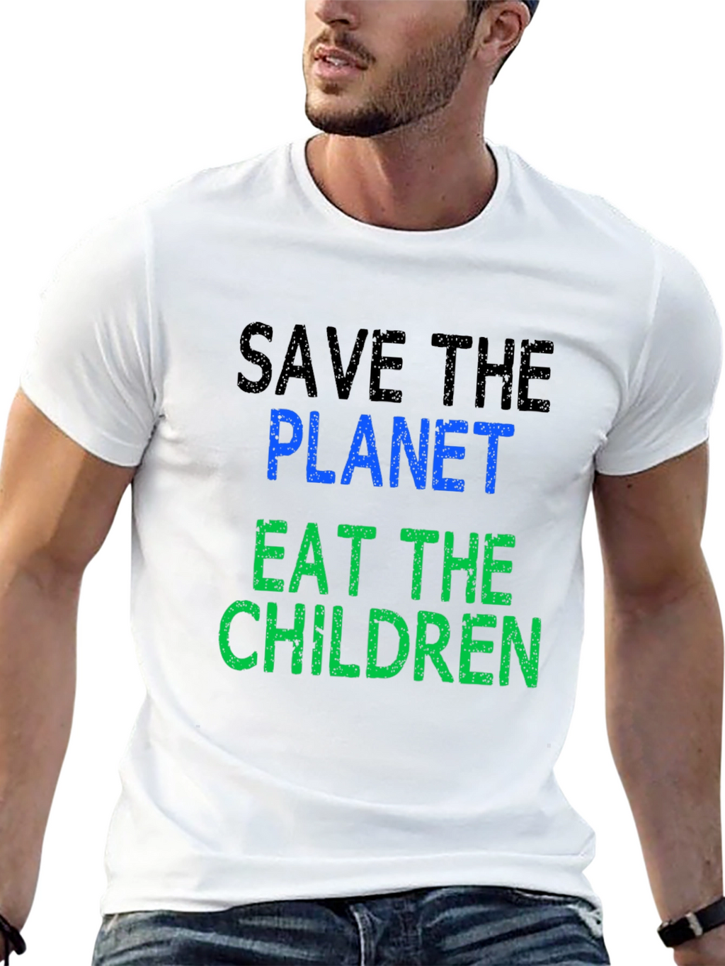 Save the Planet Eat the Children T-Shirt
