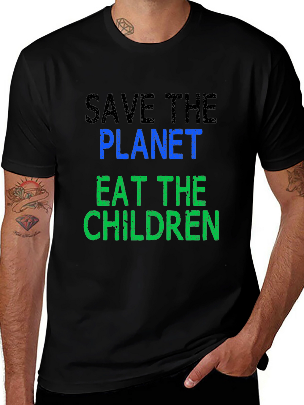 Save the Planet Eat the Children T-Shirt
