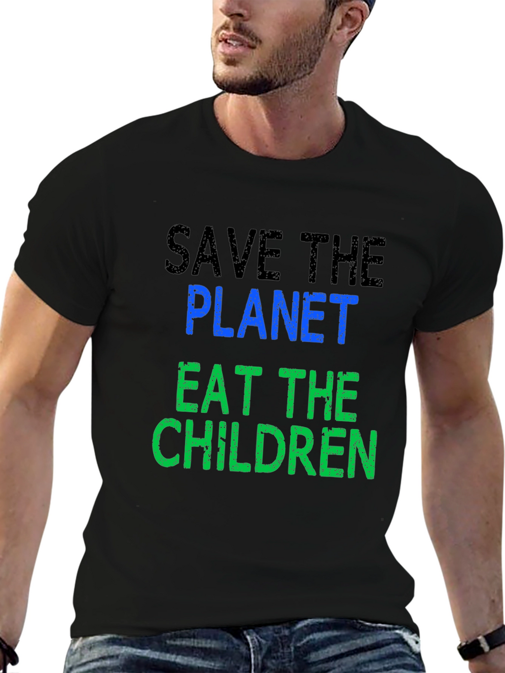 Save the Planet Eat the Children T-Shirt