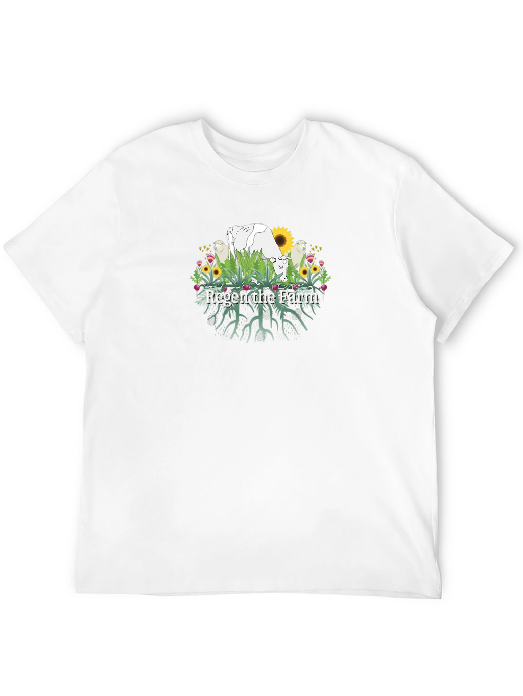 Regen the Farm Black T-Shirt