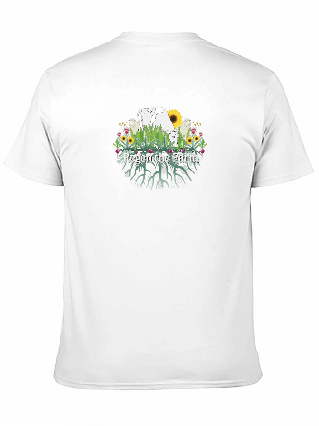 Regen the Farm Black T-Shirt