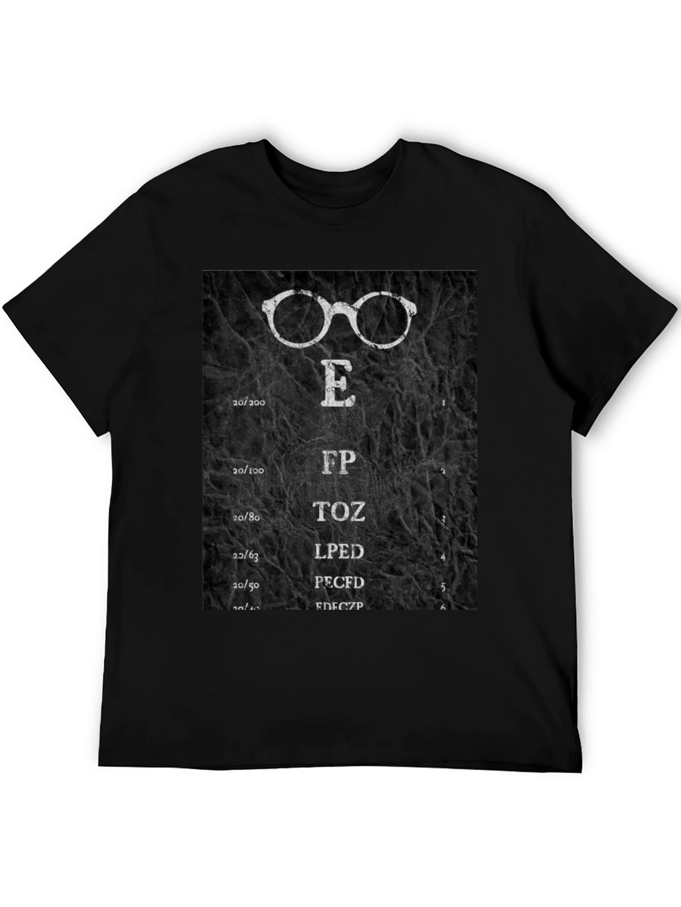 Eye Chart T-Shirt - Funny Optometry Tee