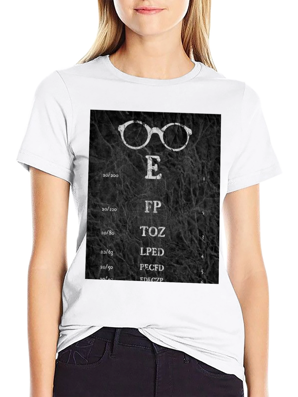 Eye Chart T-Shirt - Funny Optometry Tee