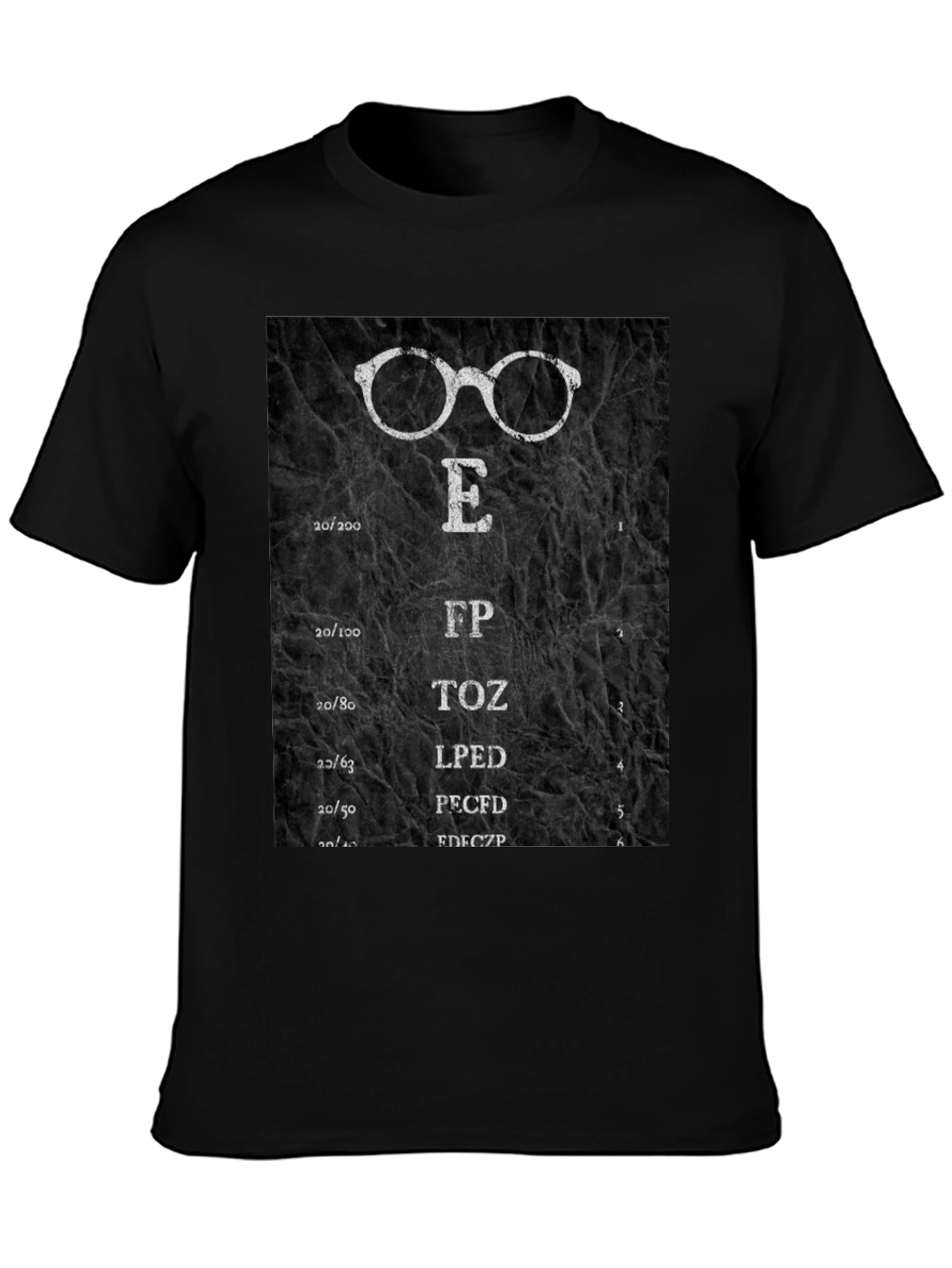 Eye Chart T-Shirt - Funny Optometry Tee