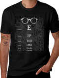 Eye Chart T-Shirt - Funny Optometry Tee