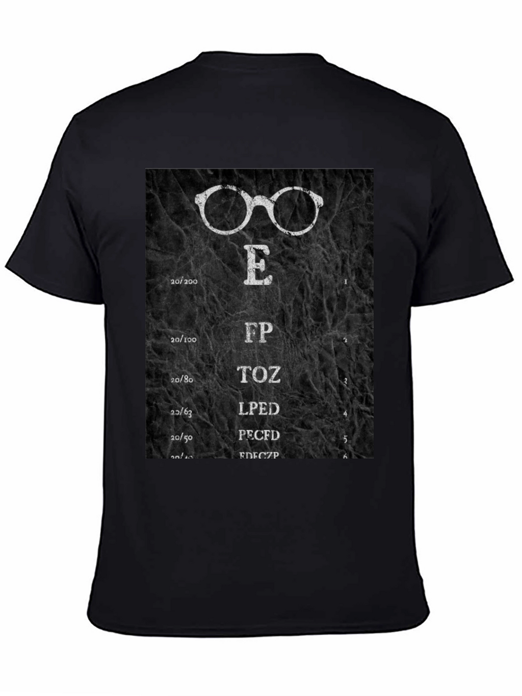 Eye Chart T-Shirt - Funny Optometry Tee