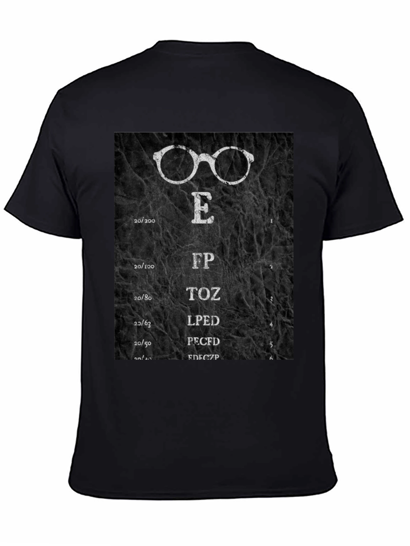 Eye Chart T-Shirt - Funny Optometry Tee