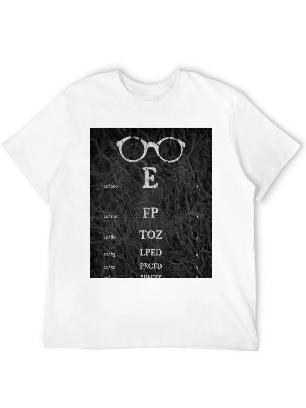 Eye Chart T-Shirt - Funny Optometry Tee