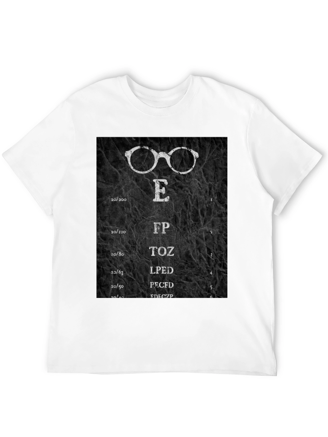 Eye Chart T-Shirt - Funny Optometry Tee