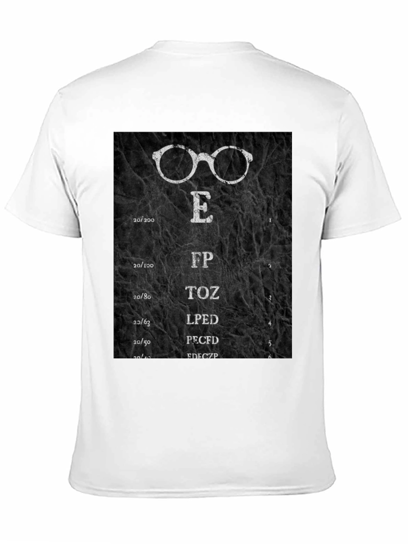 Eye Chart T-Shirt - Funny Optometry Tee