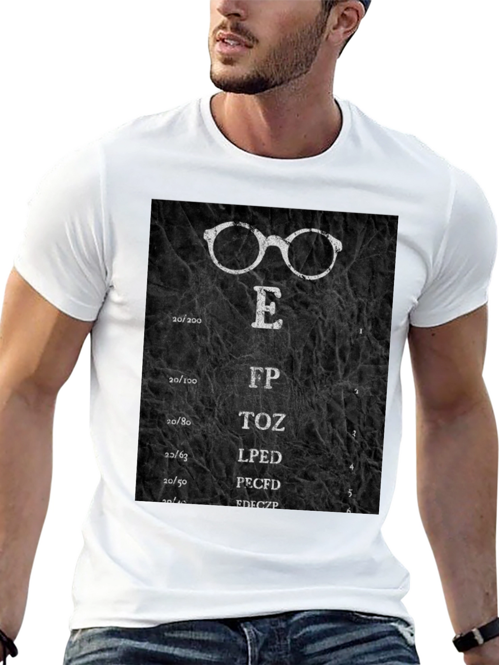Eye Chart T-Shirt - Funny Optometry Tee