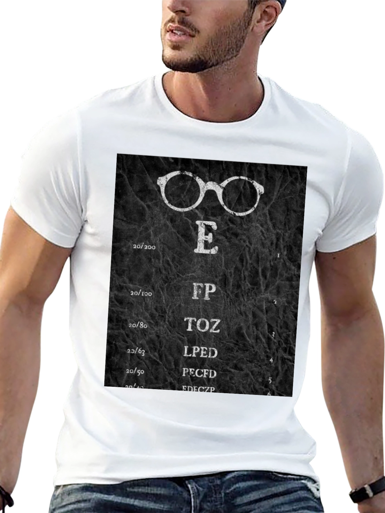 Eye Chart T-Shirt - Funny Optometry Tee