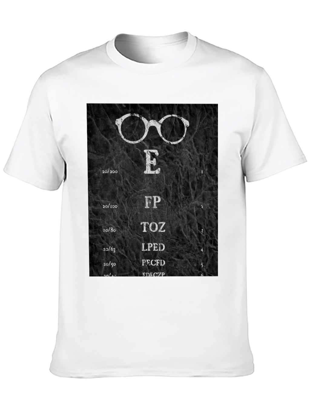 Eye Chart T-Shirt - Funny Optometry Tee