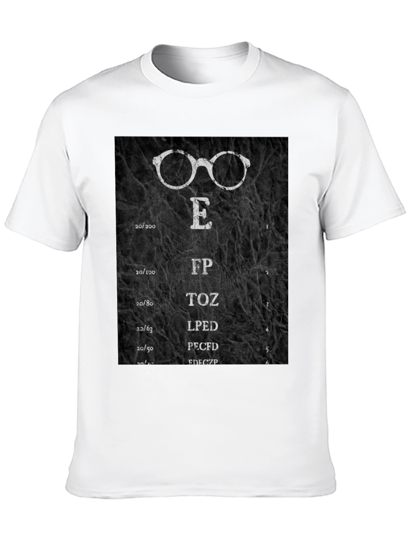 Eye Chart T-Shirt - Funny Optometry Tee