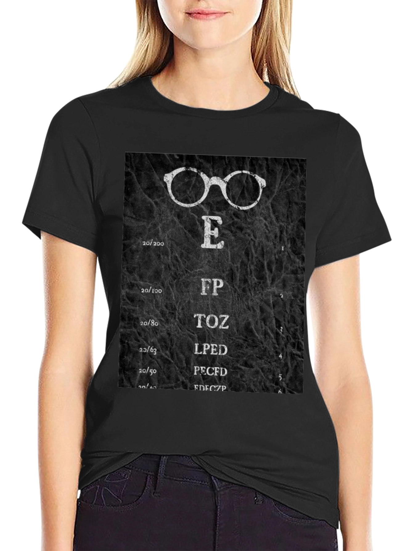 Eye Chart T-Shirt - Funny Optometry Tee