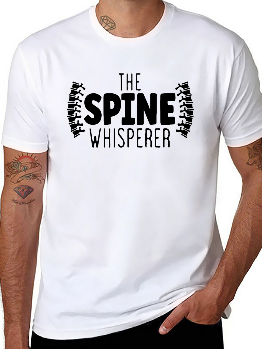 Spine Whisperer T-Shirt - Chiropractic Humor Tee