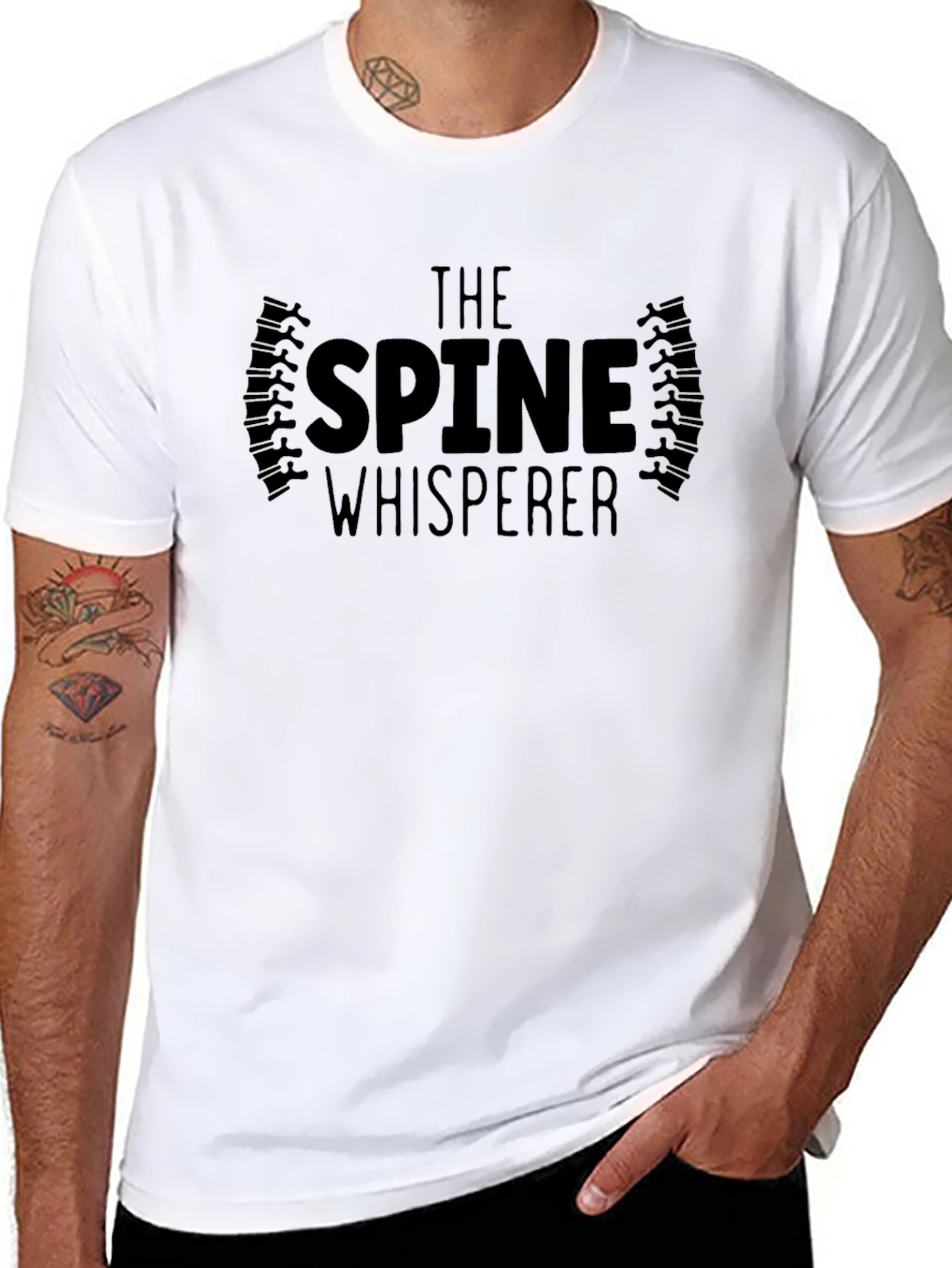 Spine Whisperer T-Shirt - Chiropractic Humor Tee