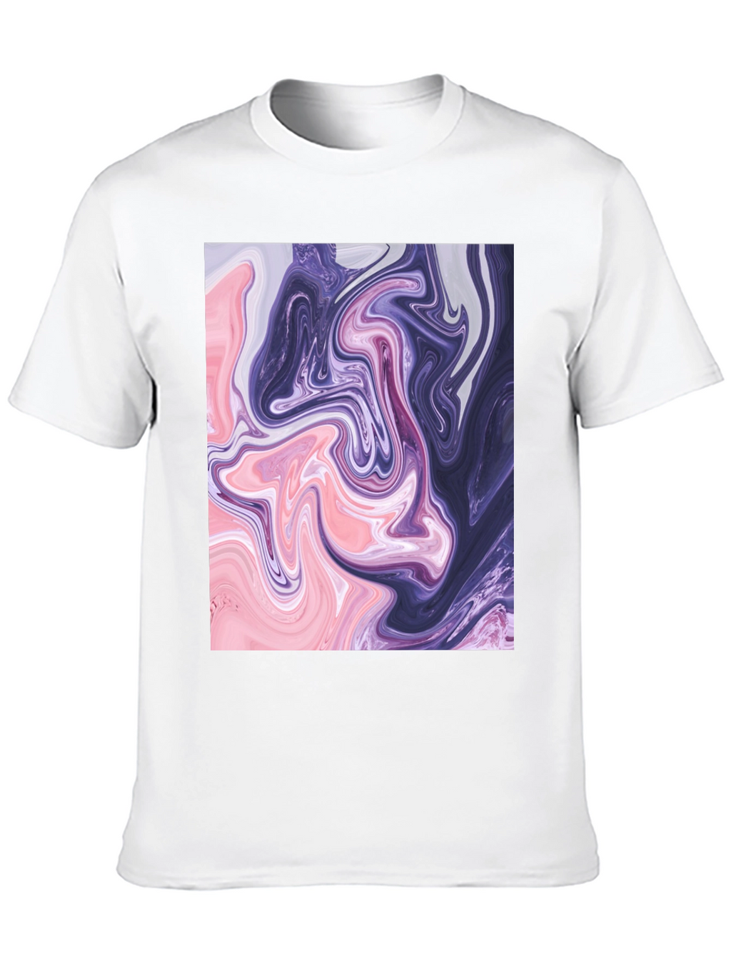 Swirl Graphic Tee - Abstract Art T-Shirt
