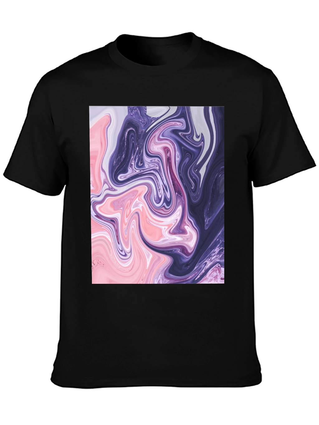 Swirl Graphic Tee - Abstract Art T-Shirt