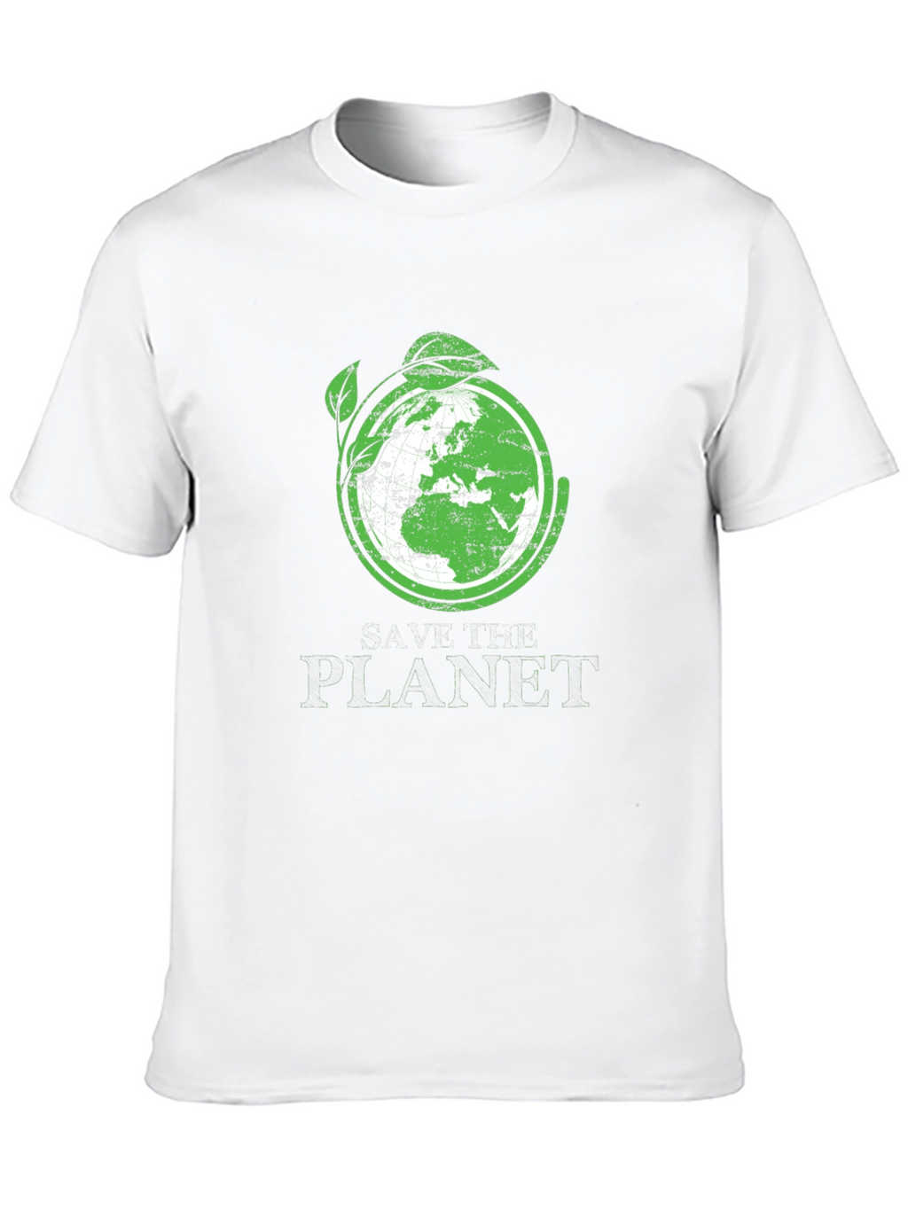Planet Earth Green Graphic T-Shirt