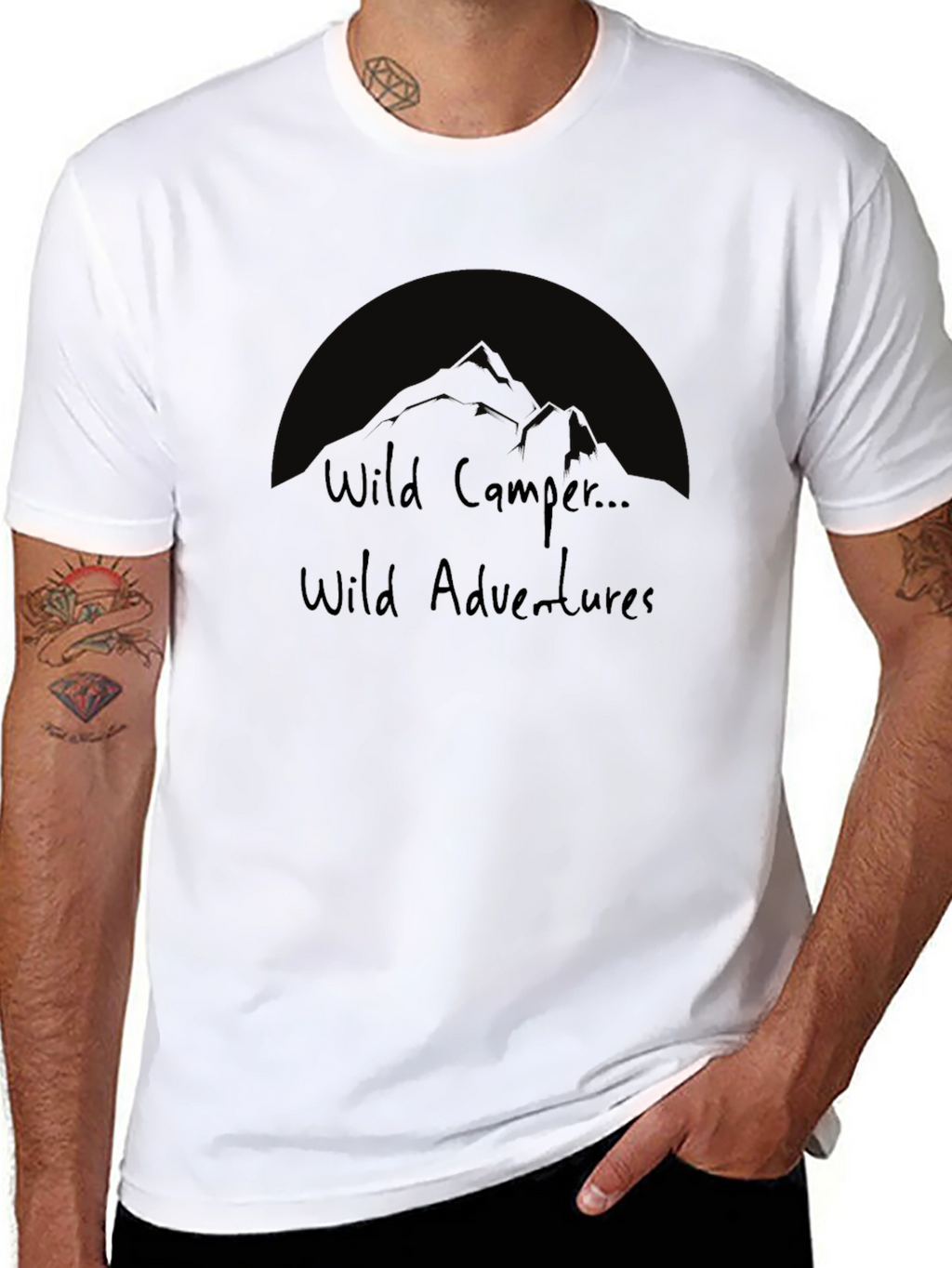 Wild Camper Adventures Graphic T-Shirt