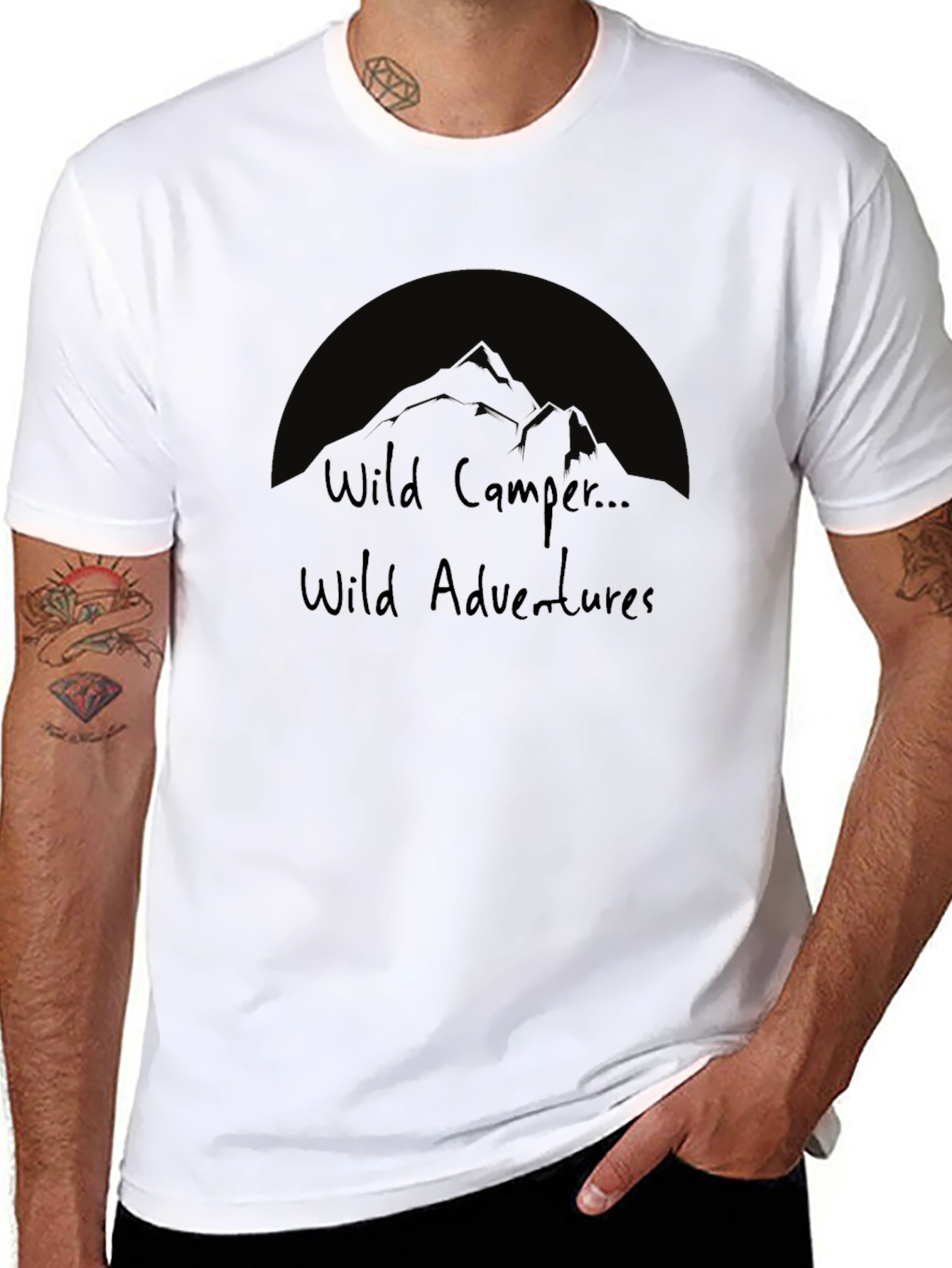 Wild Camper Adventures Graphic T-Shirt