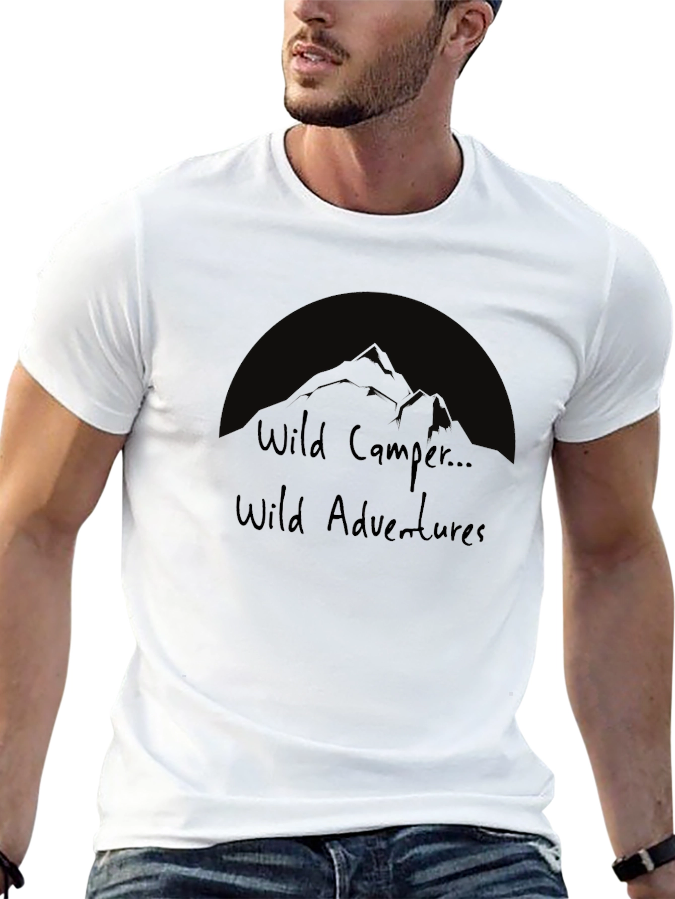 Wild Camper Adventures Graphic T-Shirt