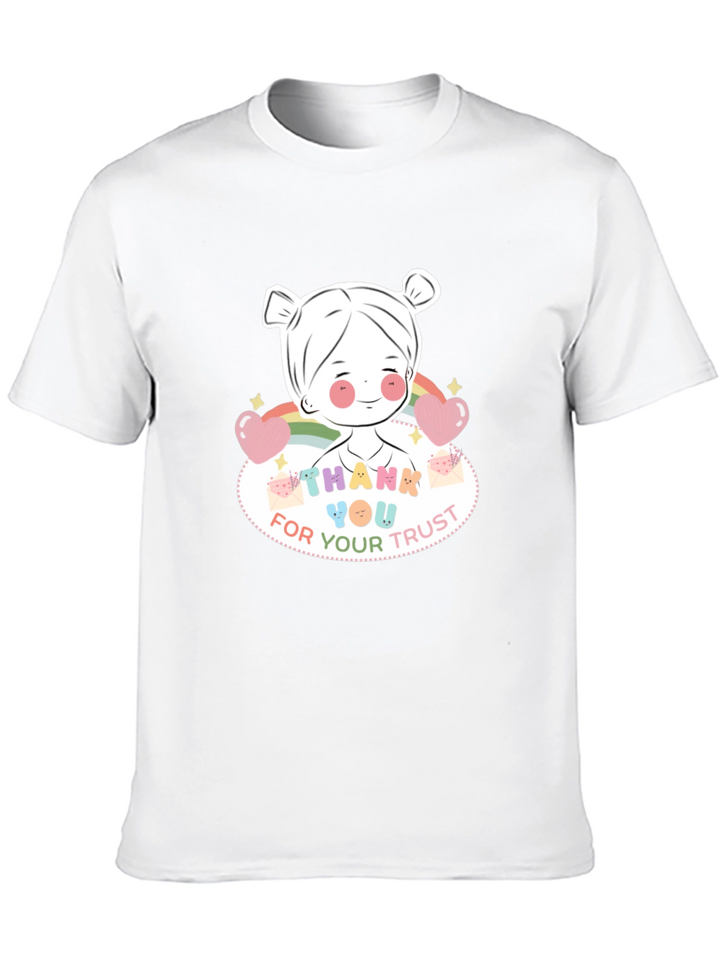 Thank You For Your Trust Black T-Shirt