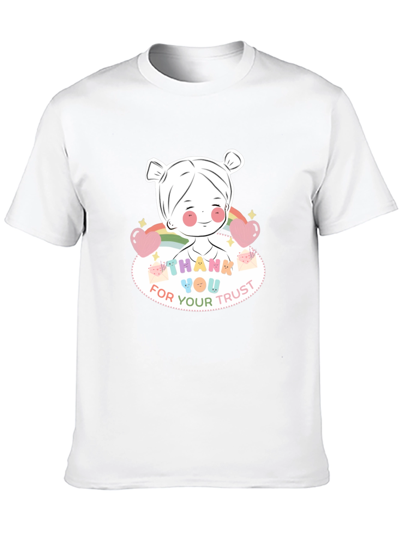 Thank You For Your Trust Black T-Shirt