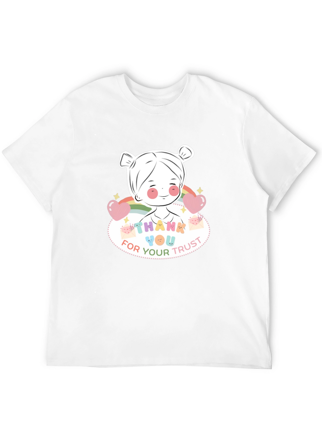 Thank You For Your Trust Black T-Shirt