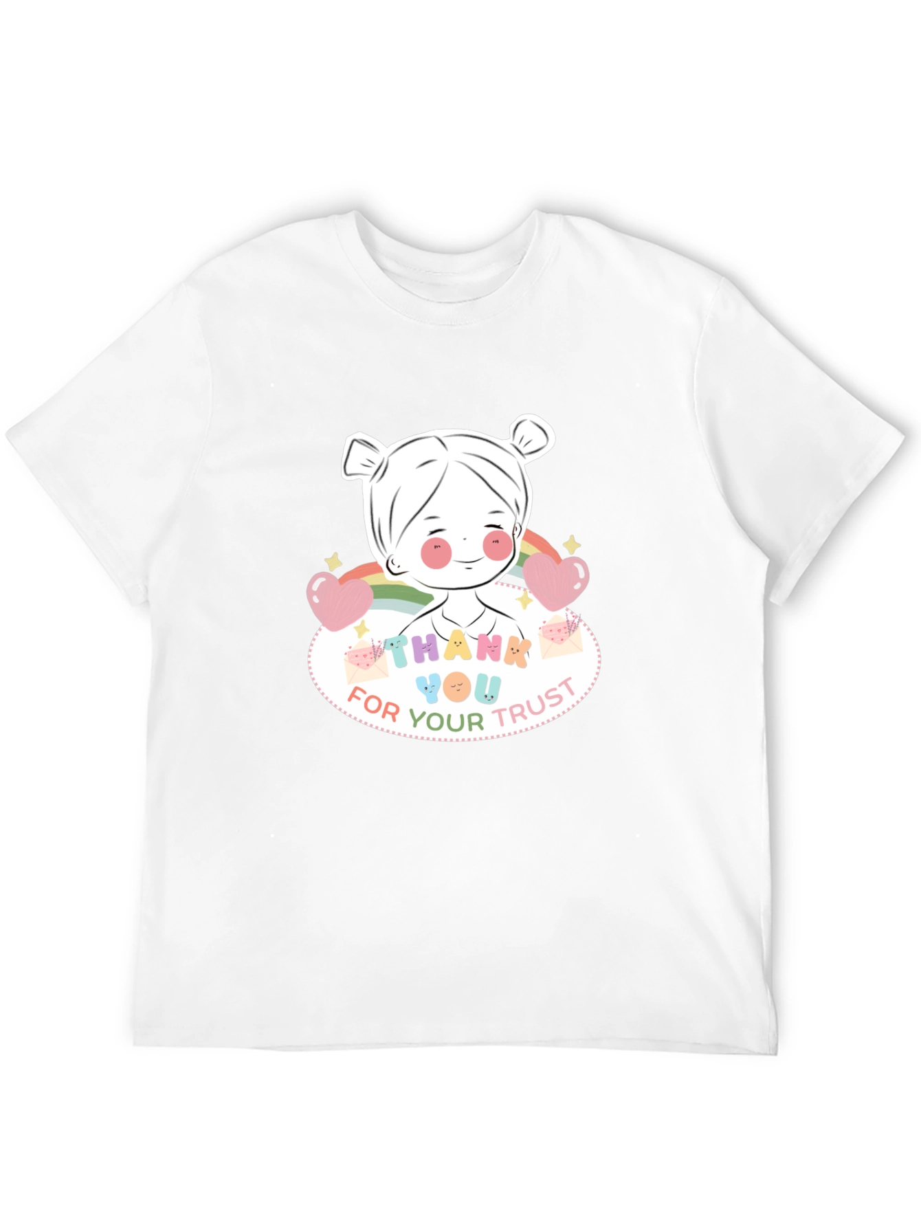 Thank You For Your Trust Black T-Shirt