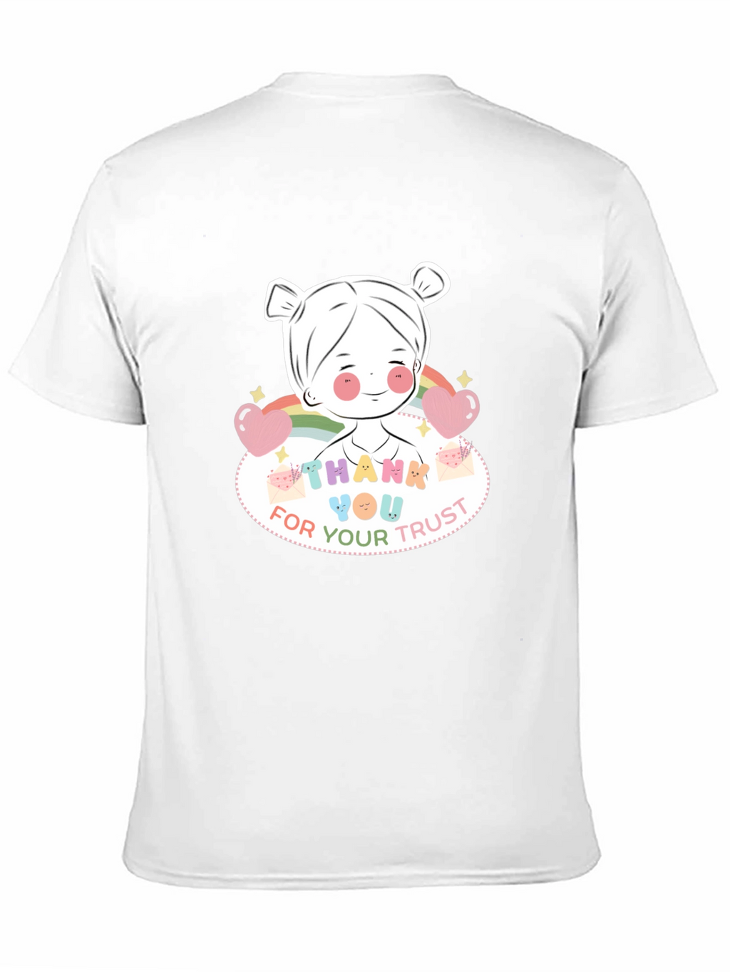 Thank You For Your Trust Black T-Shirt