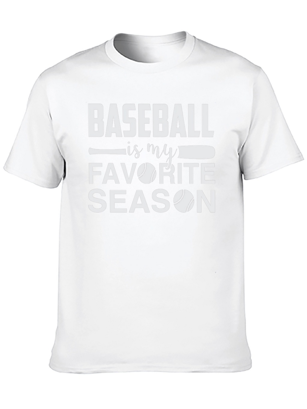 Baseball Is My Favorite Season T-Shirt
