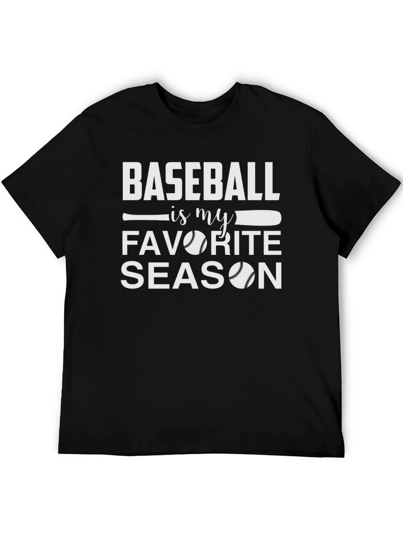 Baseball Is My Favorite Season T-Shirt