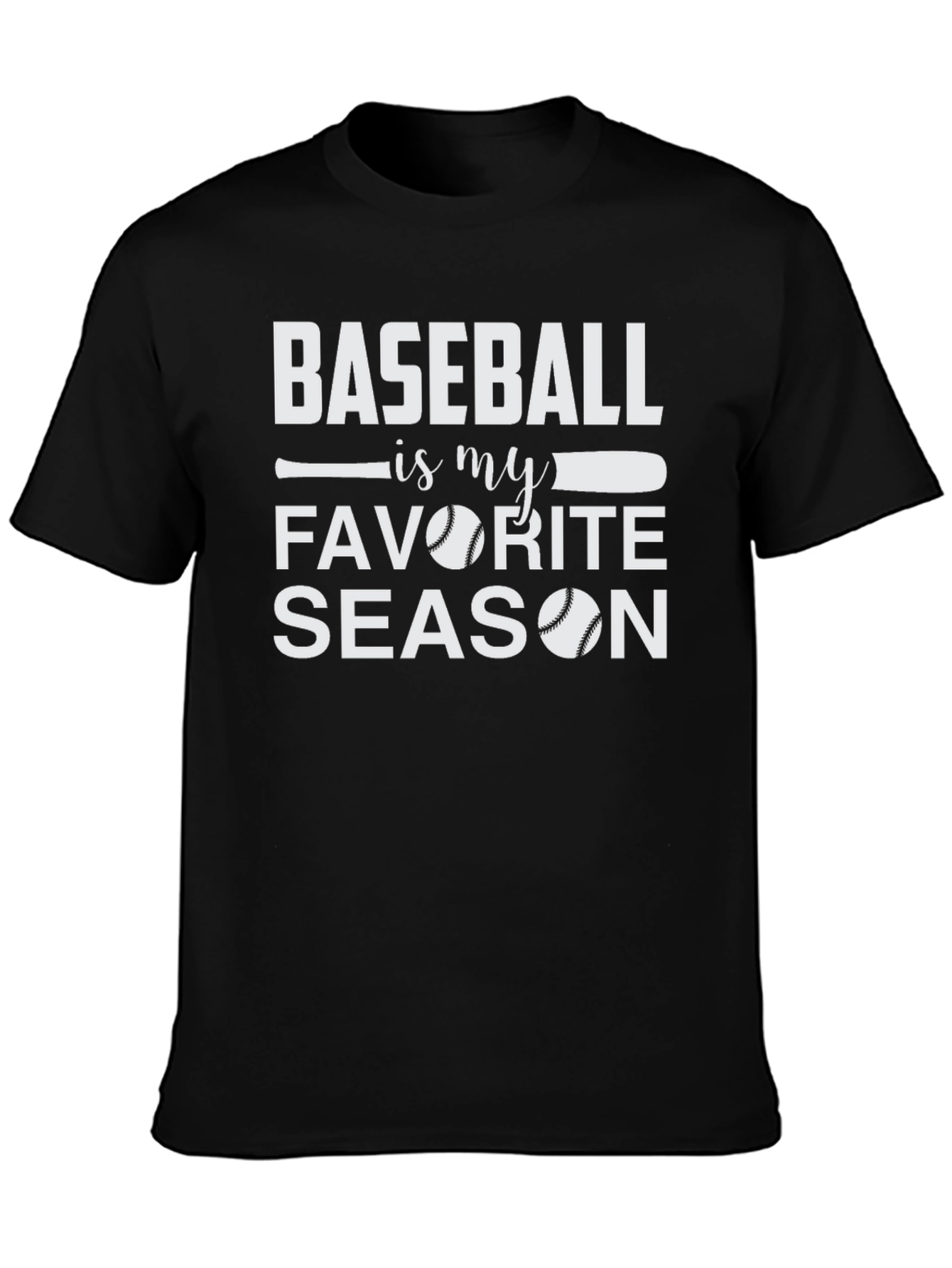Baseball Is My Favorite Season T-Shirt