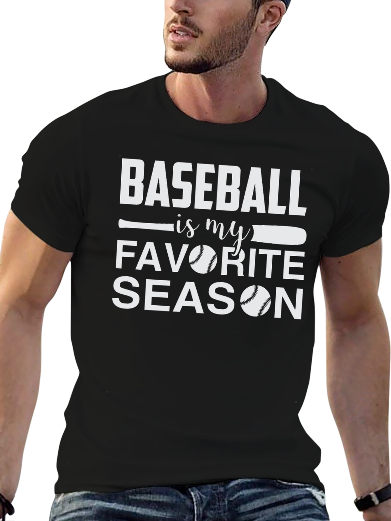 Baseball Is My Favorite Season T-Shirt