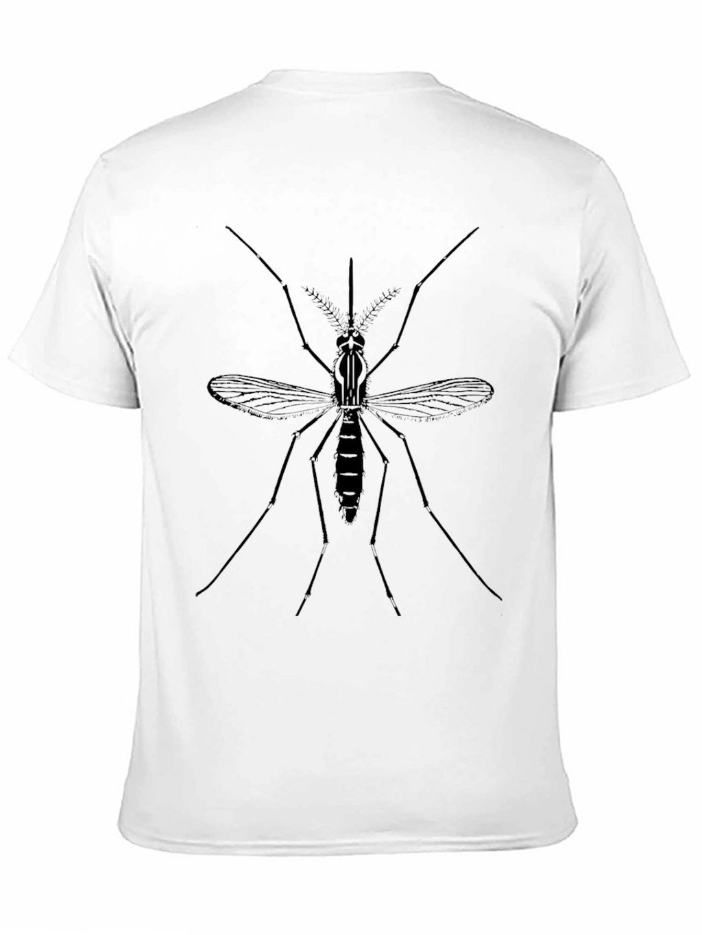 Mosquito Graphic T-Shirt - Black Cotton Tee